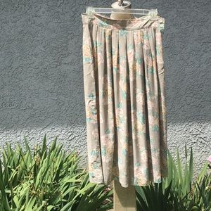 Floral SK & Company vintage skirt